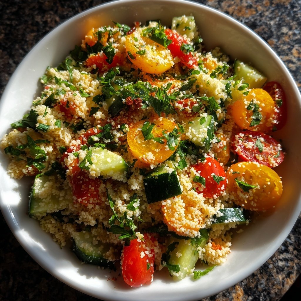 Salat Zum Grillen Mit Couscous