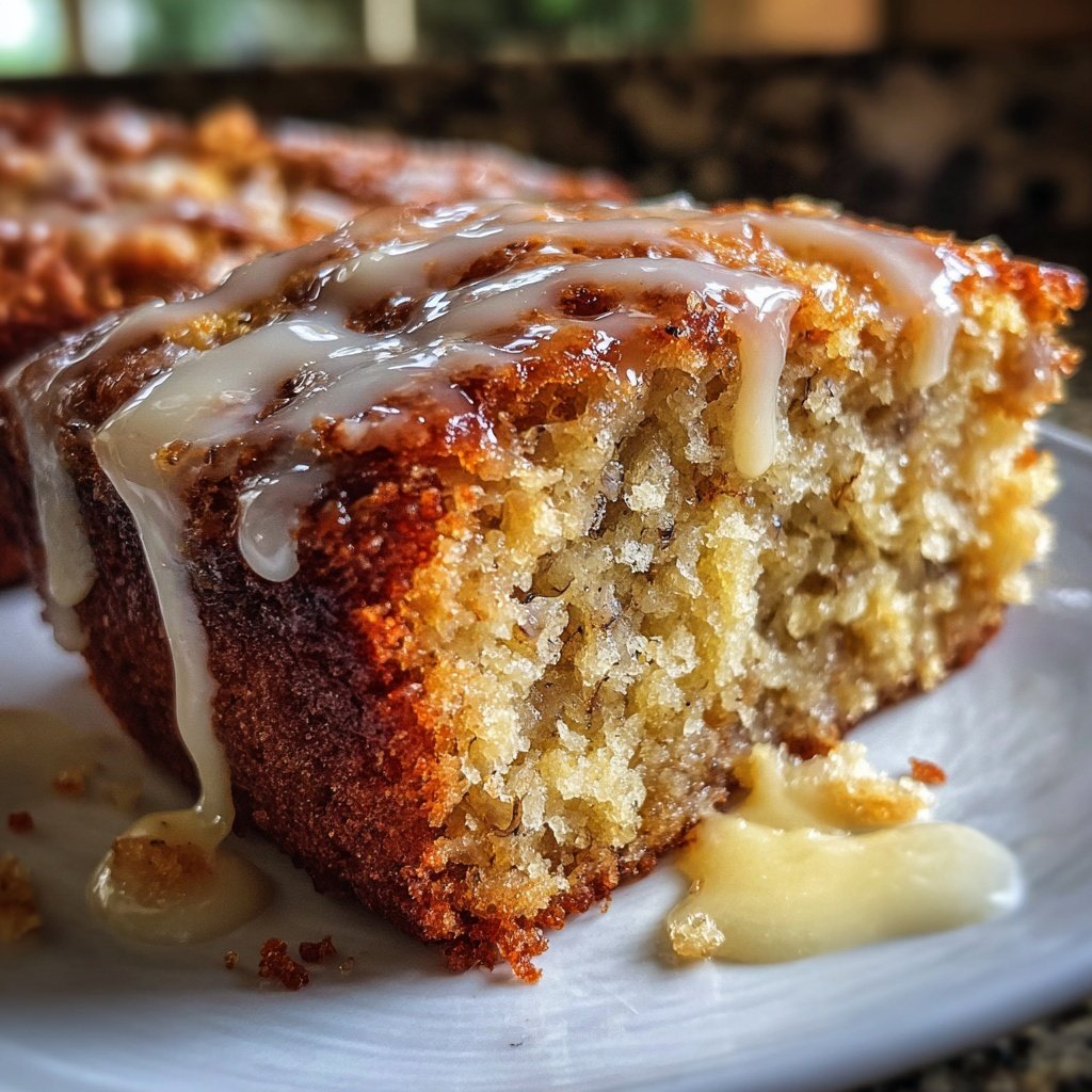 Bananenkuchen mit Vanille