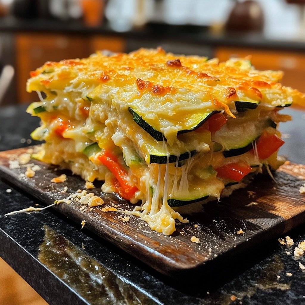 Gemüseauflauf mit Zucchini