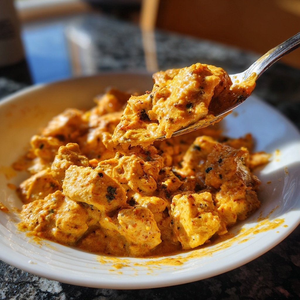 Kalorienarmes Hähnchen Curry