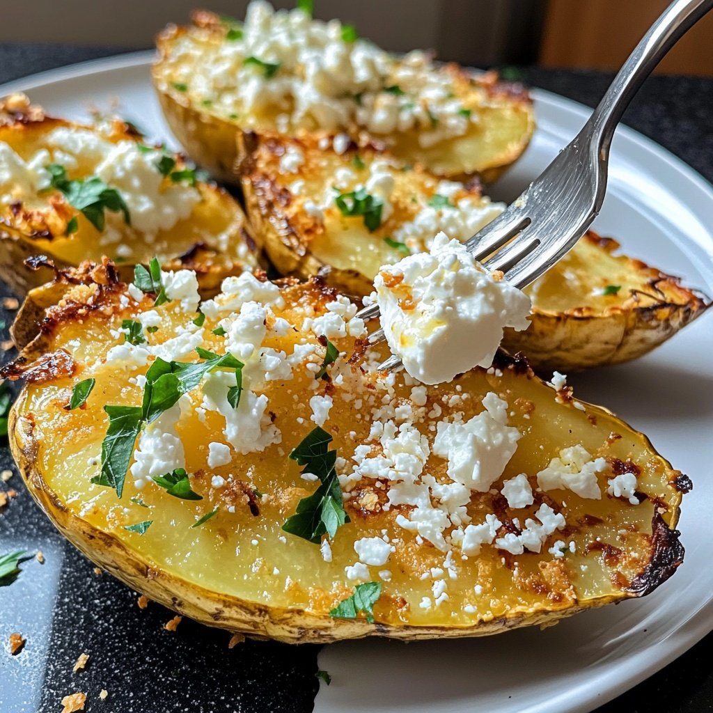 Ofenkartoffeln mit Feta