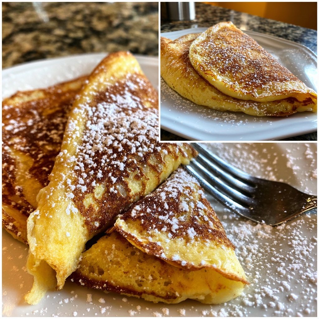 Pfannkuchen mit Zimt