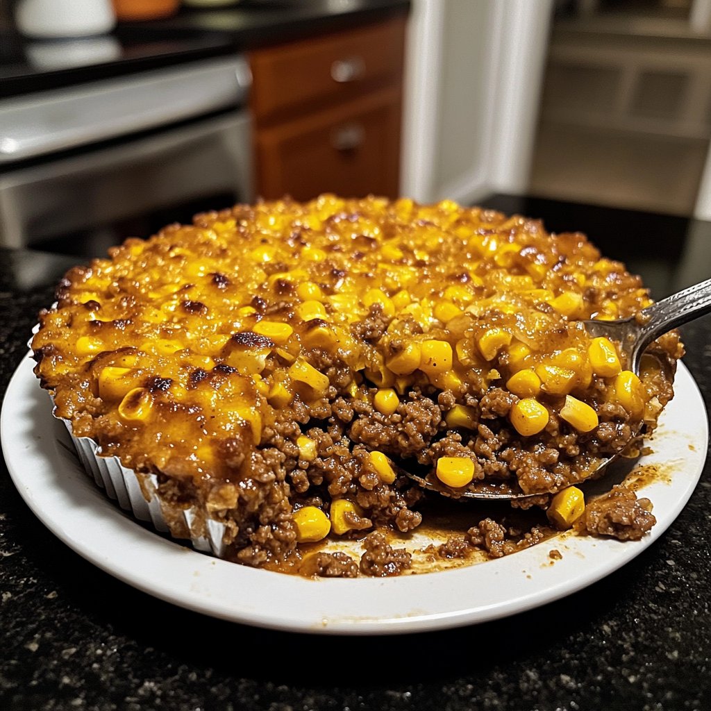Hackfleisch Mais Pfanne