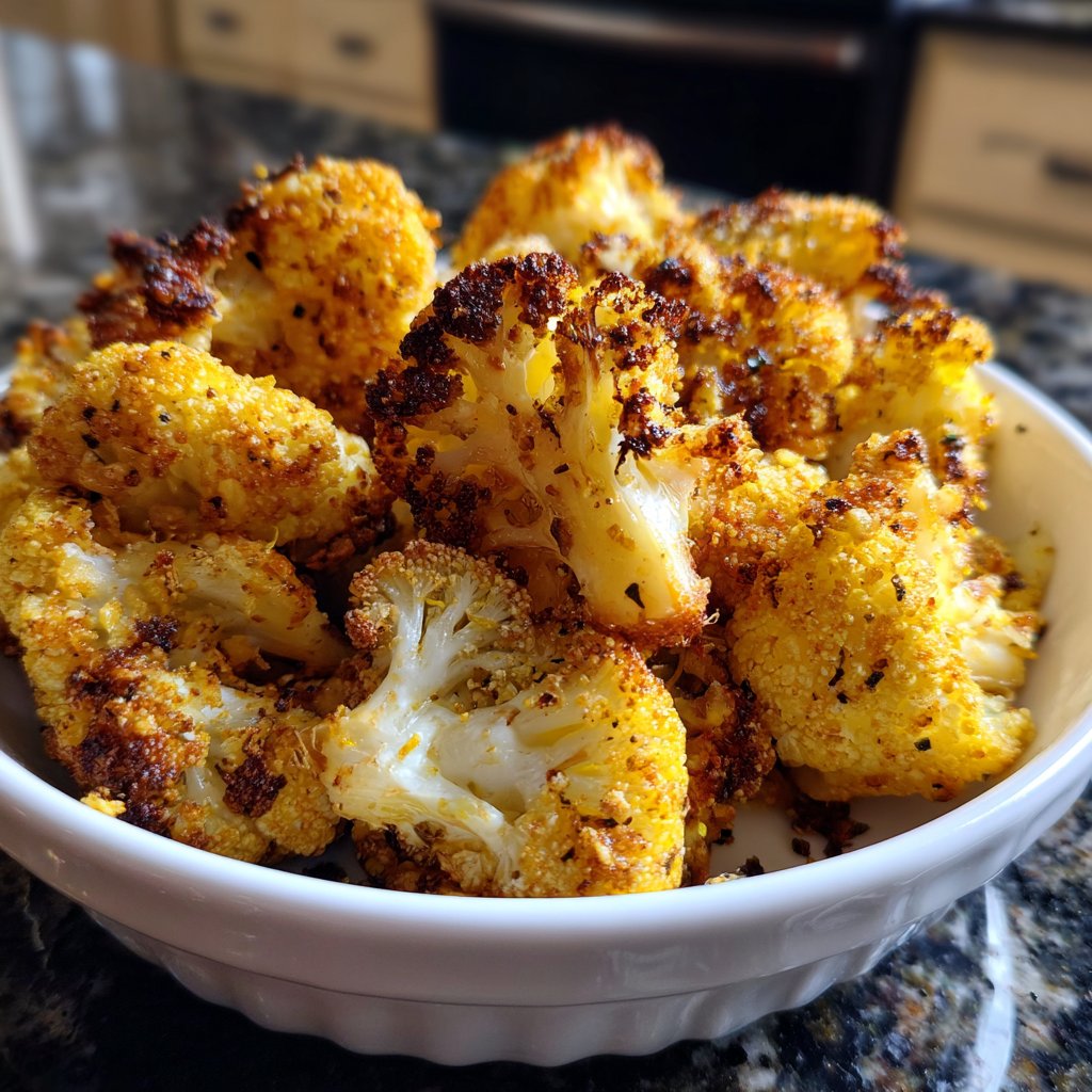 Blumenkohl aus dem Airfryer