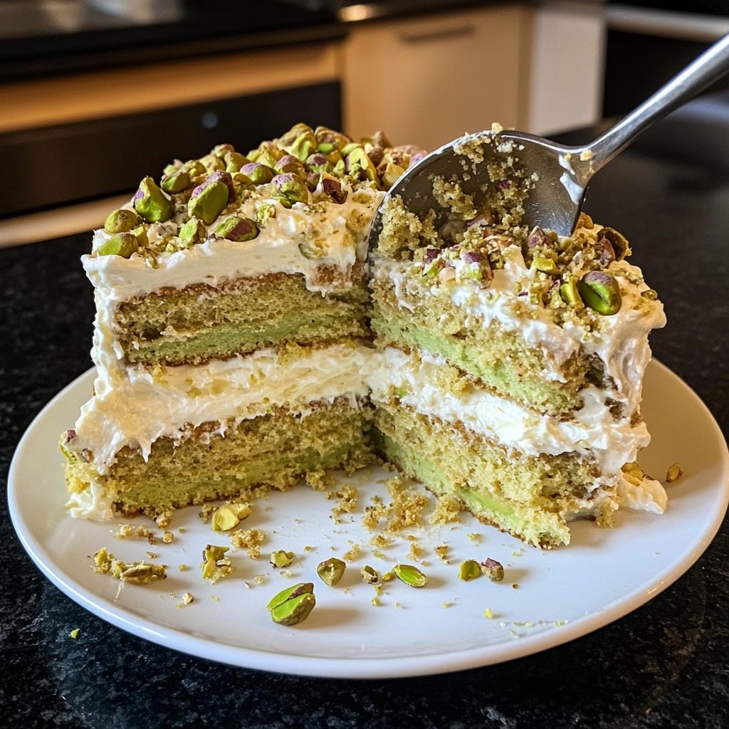 Pistazien-Tiramisu ohne Alkohol