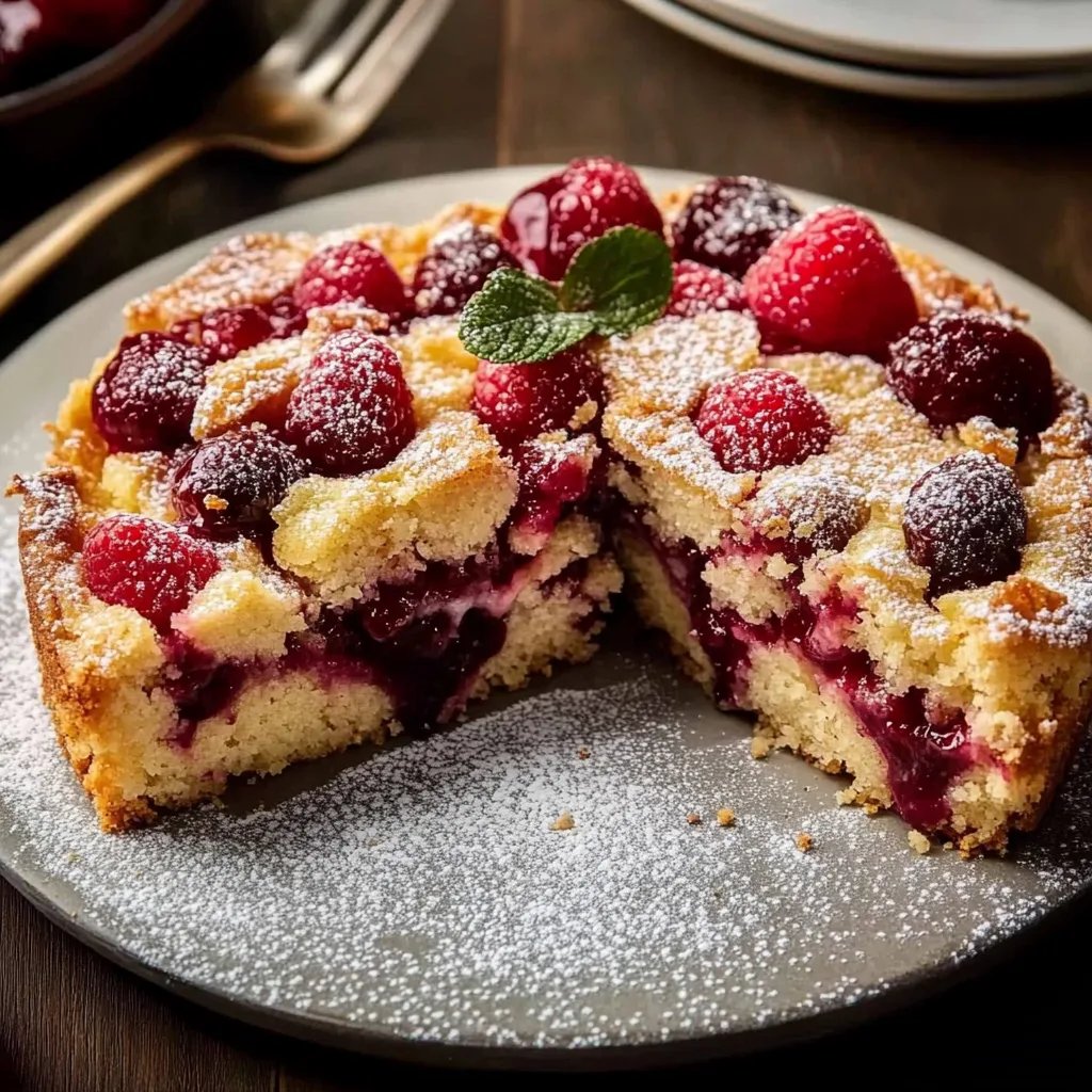 Zwetschgenkuchen mit Rührteig und Streuseln