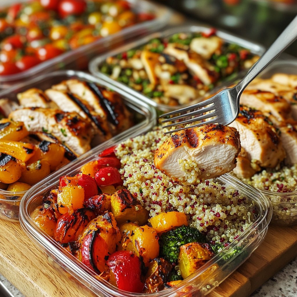 Mittagessen für die Woche