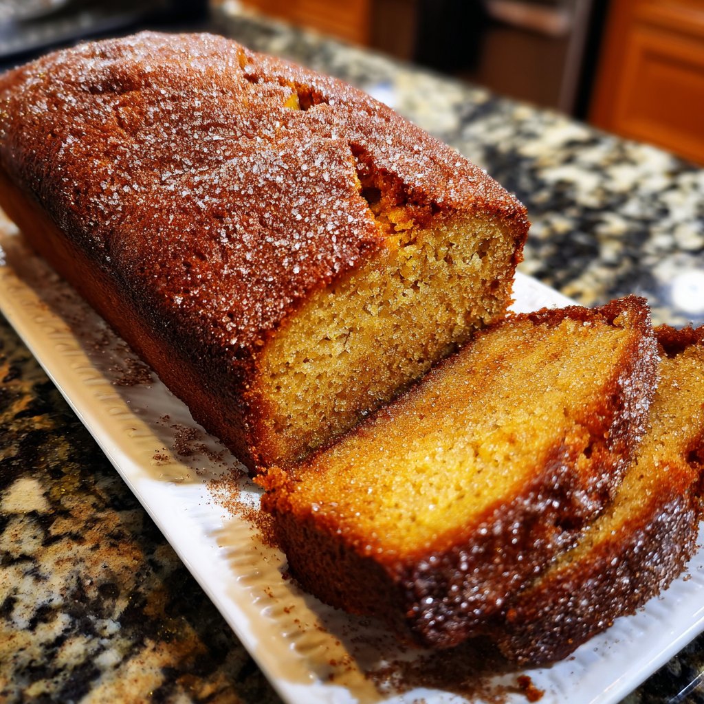 Bananenbrot mit Zimt und Apfel