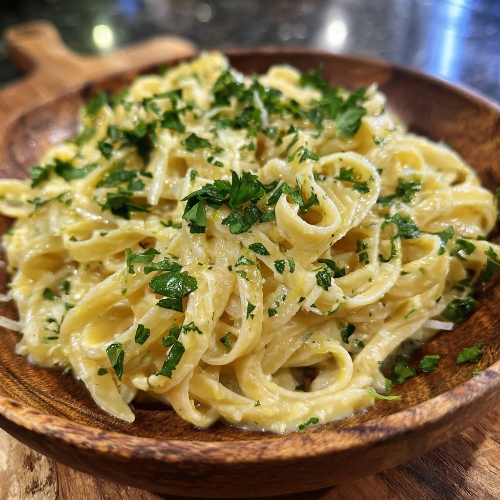 Schnell & Einfach 15-Minuten Knoblauchpasta