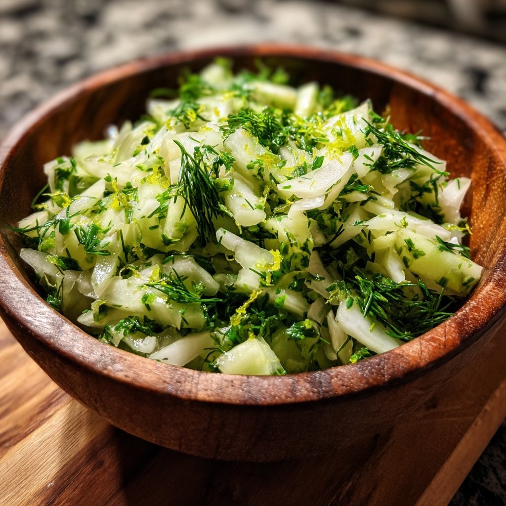 Gurkensalat Zum Grillen Mit Dill