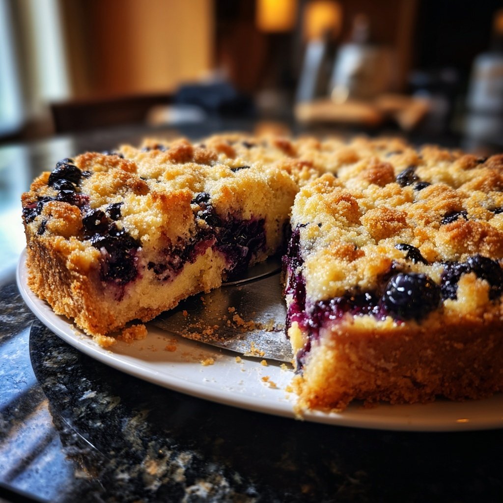 Streuselkuchen Mit Heidelbeeren